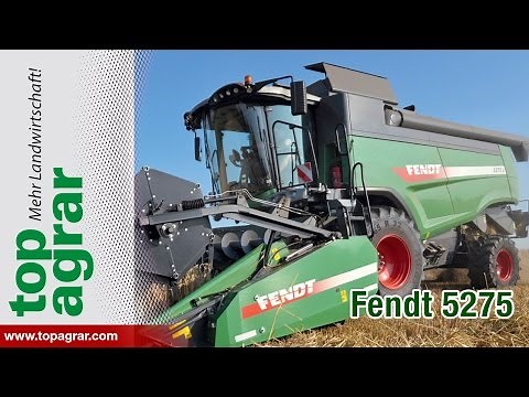 Fendt 5275 C Mähdrescher im top agrar-Test