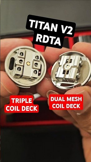 TITAN V2 RDTA steam crave #tank #vaping #vapingcommunity #unboxing #2025 #shortvideo #fyp