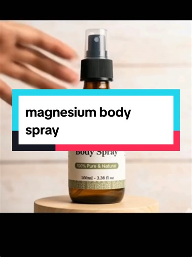 Relaxing Magnesium Body Mist Spray Review