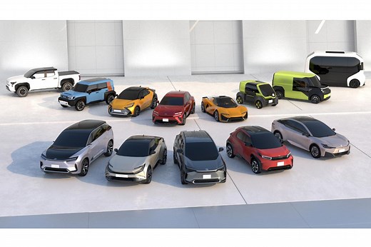 Futures Toyota. 11 nouveautés électriques dévoilées d'un seul coup !