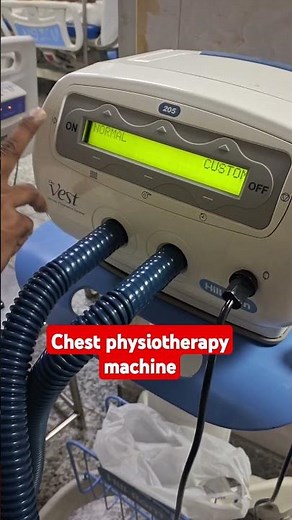 chest physiotherapy machine #nursingofficer #mbbs #doctor #chestexercises #chest
