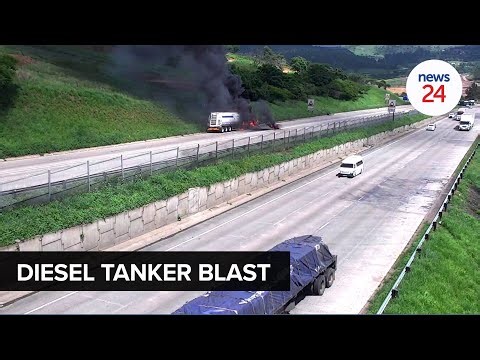 WATCH | Diesel tanker blast rocks and blocks Durban freeway