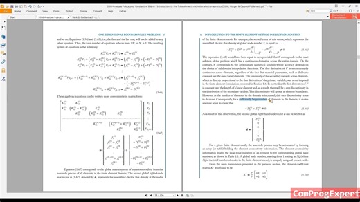 08.Assembly of global matrix and solving (Finite Element Me