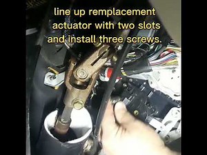 2001-2003 Prius blend door actuator replacement #prius #blenddoor #repair