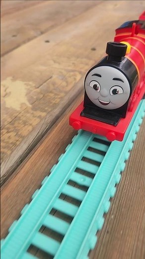 Motorized James’ Wild Ride: Trackmaster Crash Off the Deck! #thomasandfriends