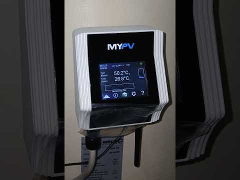 My-PV ELWA 2 kombiniert mit SMA HomeManager 2.0 nutzt perfekt Photovoltaik-Strom für Warmwasser