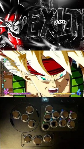 Bardock New 236L Loops - DBFZ v.140 Patch #DragonBallFighterZ #Bardock #DBFZ #Shorts