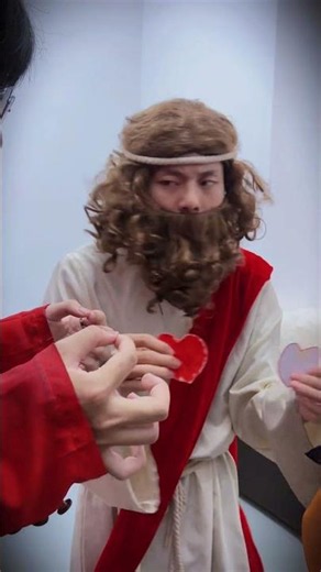Did the demon finally succeed?#jesus #demon #funny #heart #divineintervention#prevent#hearteyes