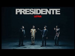 PRESIDENTE (Letra Oficial) - Gabito Ballesteros, Natanael Cano, Luis R Conriquez,Netón Vega