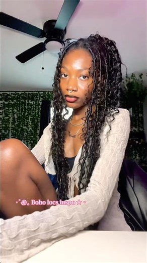 6 ways to style your BOHO LOCS ˚⟡˖ ࣪.