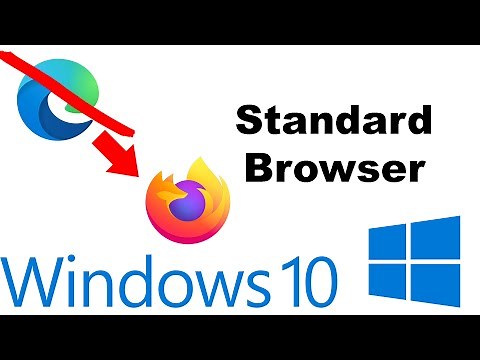 Standard Browser in Windows 10 ändern (Firefox / Chrome statt Edge Browser)