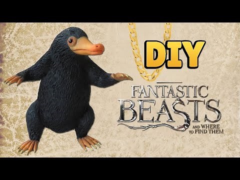 DIY: How to make NIFFLER - Fantastic Beasts and Where to Find Them Tutorial