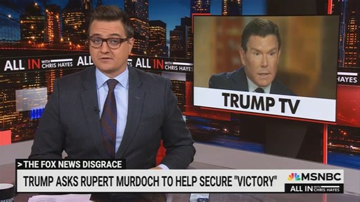 MSNBC's Chris Hayes: “Fox News is a political campaign arm for the Trump campaign”