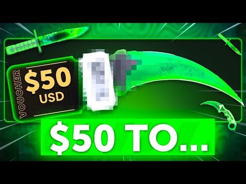 $50 To a Knife CHALLENGE! | KeyDrop Case Opening
