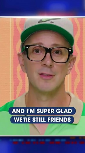 we can’t believe he showed up 🥺💙 #bluesclues25 #steveburns #stephencolbert #thelateshow #nostalgia #paramountplus