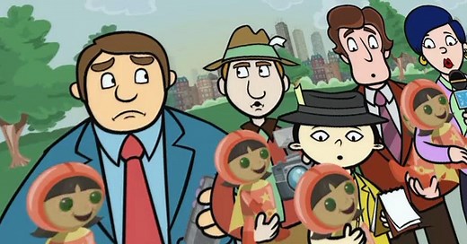 WordGirl WordGirl S02 E004 Mr. Big’s Dolls and Dollars – Great Granny May
