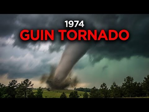The Fastest-Moving Violent Tornado in History – Guin, Alabama (1974)