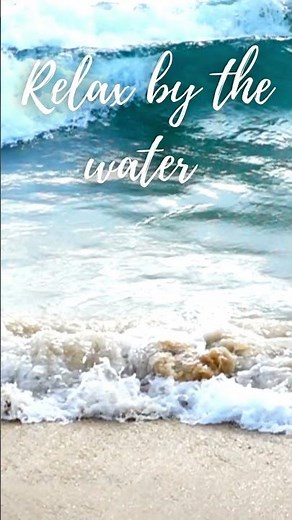 1 Minute Guided Imagery Meditation: Relax by the Water #Shorts
