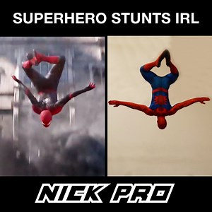 I show you all the Marvel movie stunts in real life! 😱 | Nick Pro