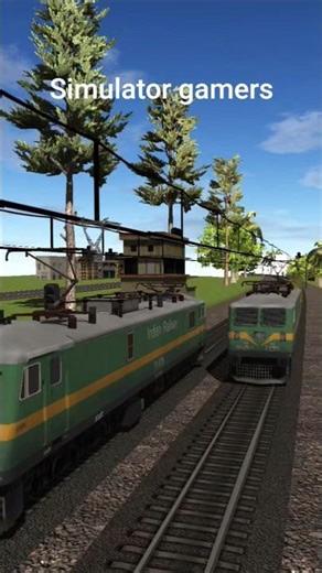 Fast train crossing ❌❌ 🚂🚋🚃🚋🚃🚋🚃#railway #wag9 #wag #wag9power #wap5 #wap7 #wap4 #wap