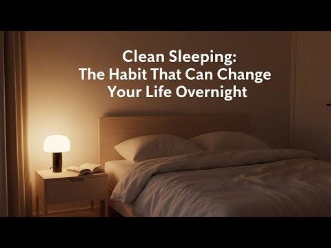 Clean Sleeping: The Habit That Can Change Your Life Overnight