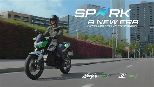Because we did it first 😉 Spark a new Era with Kawasaki's first all-electric motorcycles, the Ninja E-1 and the Z E-1! #KawasakiLifestyle #EV #Electric #LetTheGoodTimesRoll #electricvehicle | Kawasaki Lifestyle Philippines