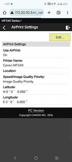 Canon MF244DW POST /ipp/print HTTP/1.1 Connection: