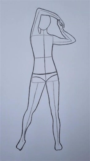 How to Draw a Standing Pose ✨Tutorial✨ #drawing #pos