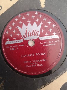 Bernie Witkowski And His Silver Bell Orchestra - Clarinet Polka / Duck Huntin' Polka