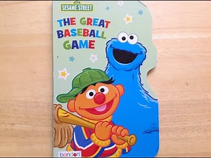 Sesame Street: The Great Baseball Game ⚾🍪 | Read-Aloud with Cookie Monster #SesameStreet