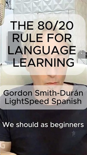 The 80/20 Rule for Language Learning