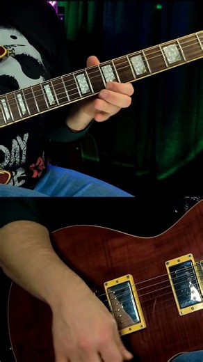 Classic 80's Shred Motif #heavyguitar #metalguitar #guitarsolo #shredguitar