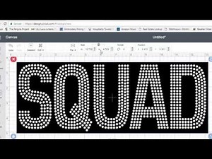 Using Pre-Designed Rhinestone Templates in Cricut Design Space