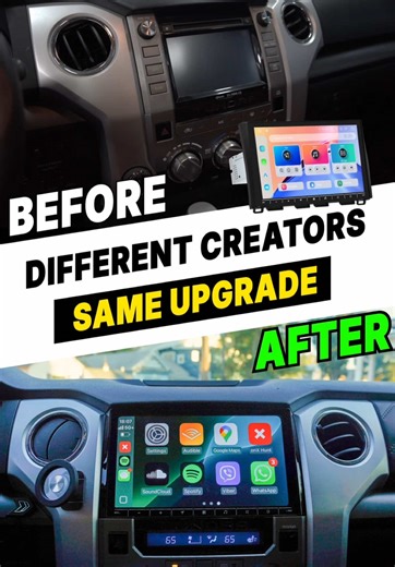 Tundra 2014-2021 owners, this is the only CarPlay upgrade you need 💪 Plug & play, keep your stock look & controls ✅ Install in one afternoon! BLACK FRIDAY Nov 20–28 • 20% OFF 🔥 Comment, DM, or follow for the link! #tundra #carplay #oemplus #cartech #trucktok