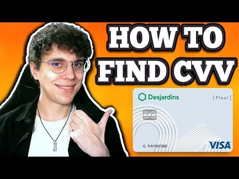 How To Find CVV On Desjardins Card
