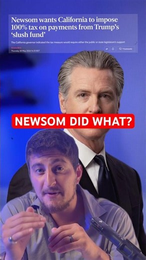 Newsom Wants To Take Trump’s Fund Money #uspolitics