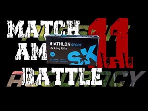 CZ 457 MTR; MATCH AMMO TEST 11 ( SK BIATHLON SPORT )