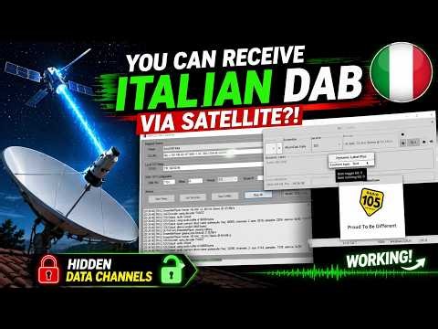 You Can Receive Italian DAB via Satellite?! Full Eutelsat 9B (9°E) Guide