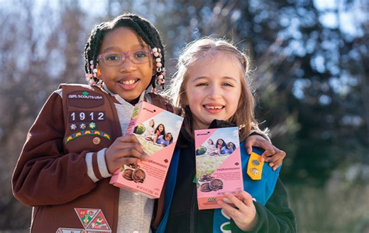 Girl Scout cookie season returns with new flavor and digital skills program