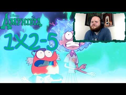 Amphibia Season 1 Episodes 2-5 REACTION | We'll Never See Blue Hair Again
