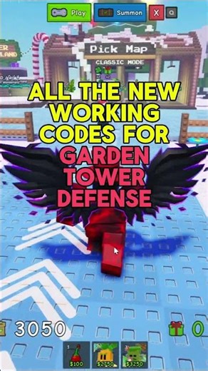 All New Codes in Garden Tower Defense Roblox (Update)