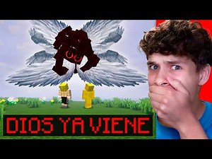 Sobreviví a DIOS en Minecraft