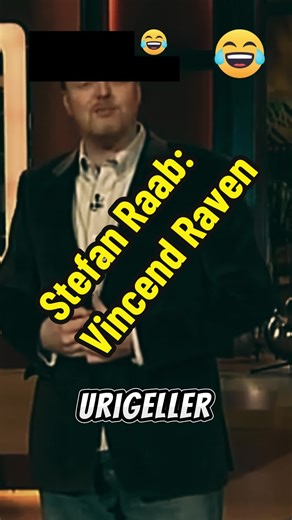 Stefan Raab und der Rabe: Ein humorvoller Dialog