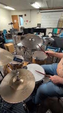 Beginner Jazz Drums Warmup #beginnerdrummer #beginnerdrums #beginnerdrumlesson #beginnerdrumlessons