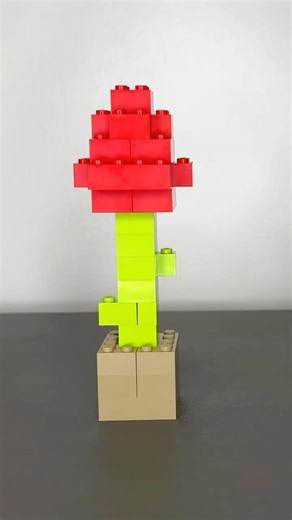 Quick Lego Rose Build