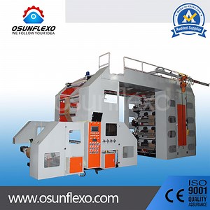 [Hot Item] High Speed T-Shirt Bag Plastic Paper Printing Machine Printing Press Printing Machinery Print Printer Stack Flexo Printing Machine for Packaging