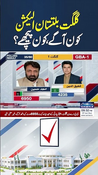 Gilgit-Baltistan Elections LIVE Update: Who Takes The Lead In Unofficial Results | Samaa TV
