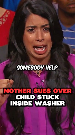 Mother Sues After Child Gets STUCK in Washer 😳