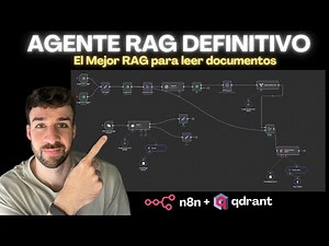 Te Enseño a Implementar el AGENTE IA con RAG Definitivo con N8N y Qdrant