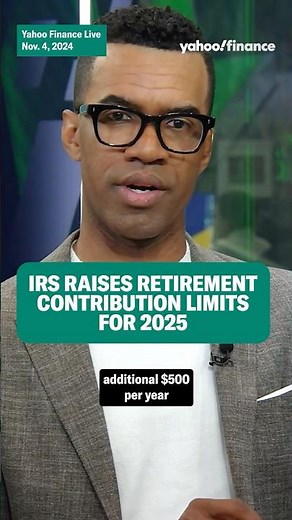 IRS raises retirement contribution limits for 2025: Here’s what to know #shorts